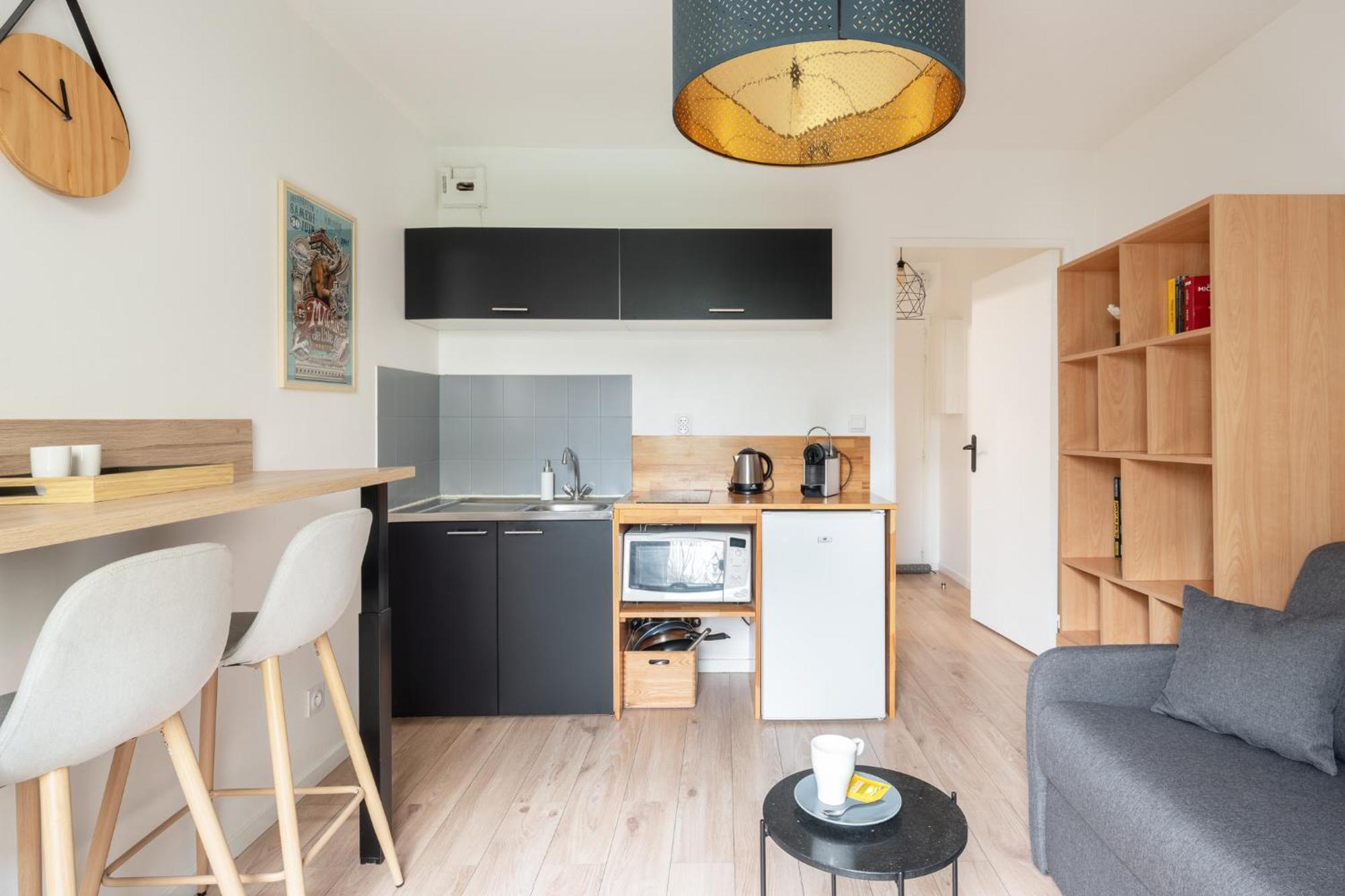 Studio Centre-Ville Avec Terrasse Et Parking Securise Gratuit Нант Экстерьер фото